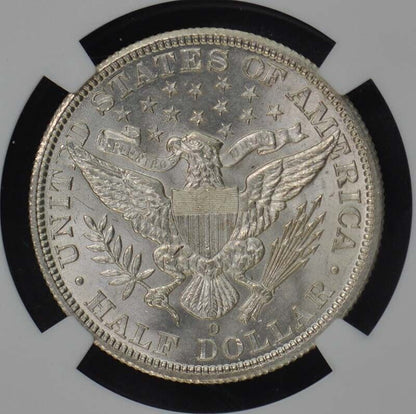 1894-O Barber Half Dollar 50C NGC MS65