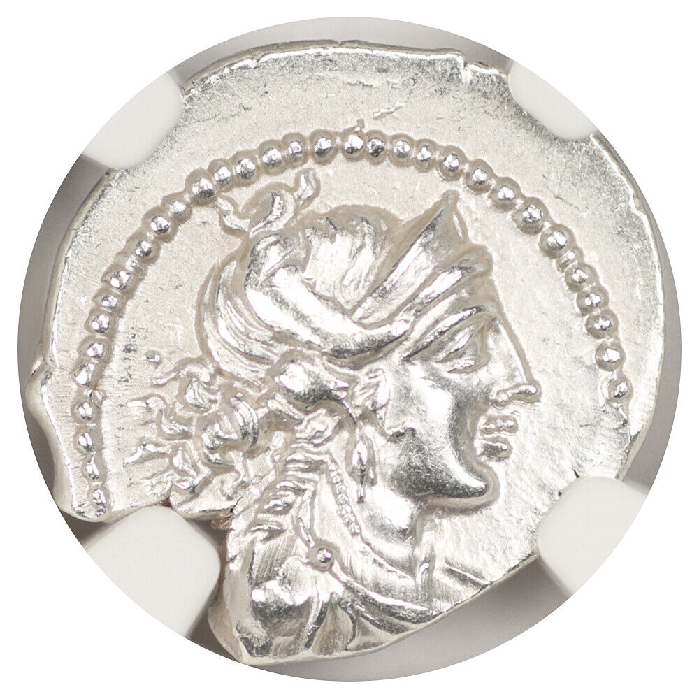 Ancient Greek: (2nd-1st Centuries BC) AR Drachm NGC AU (Gaul, Massalia)