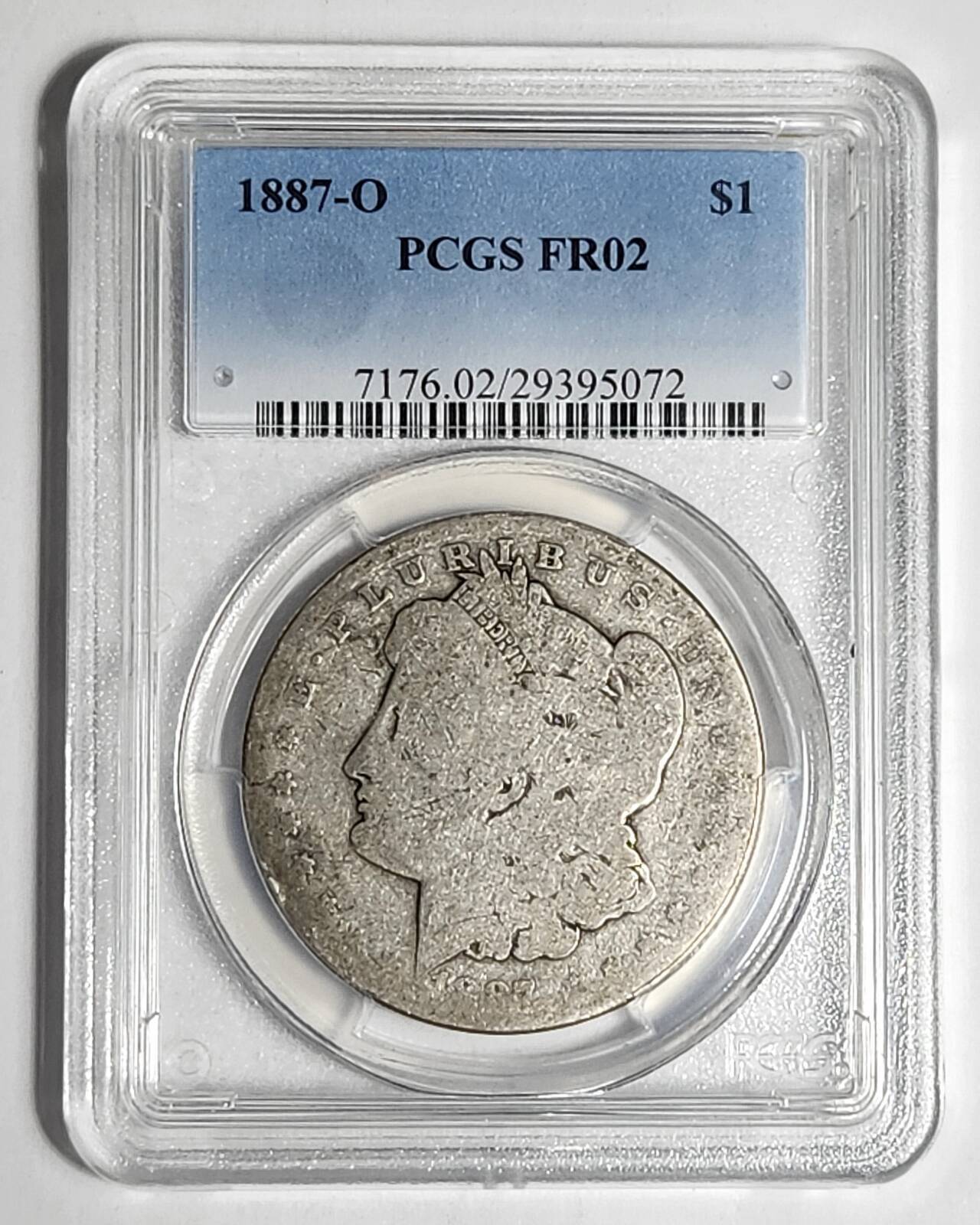 1887 O Morgan Silver Dollar PCGS FR-2