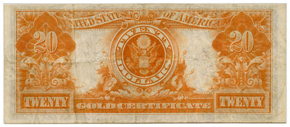 FR. 1187 1922 $20 Gold Certificate PMG VF35 - Other - Popular Gold Cert