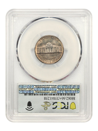 1957-D 5c PCGS MS66+ FS ex: D.L. Hansen