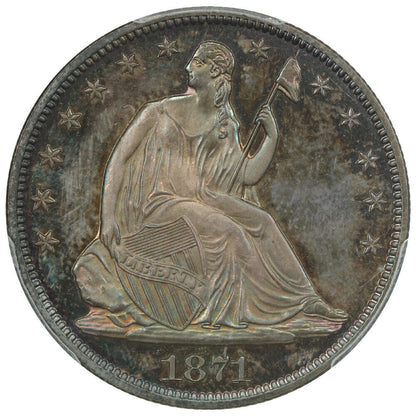 1871 50C PCGS PR66 ex: D.L. Hansen/Chrismor