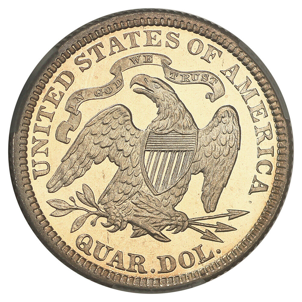 1883 25C CACG PR68CAM ex: D.L. Hansen/Bruce Scher - Liberty Seated Quarter