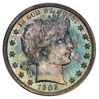 1902 50C PCGS/CAC PR67+ ex: D.L. Hansen