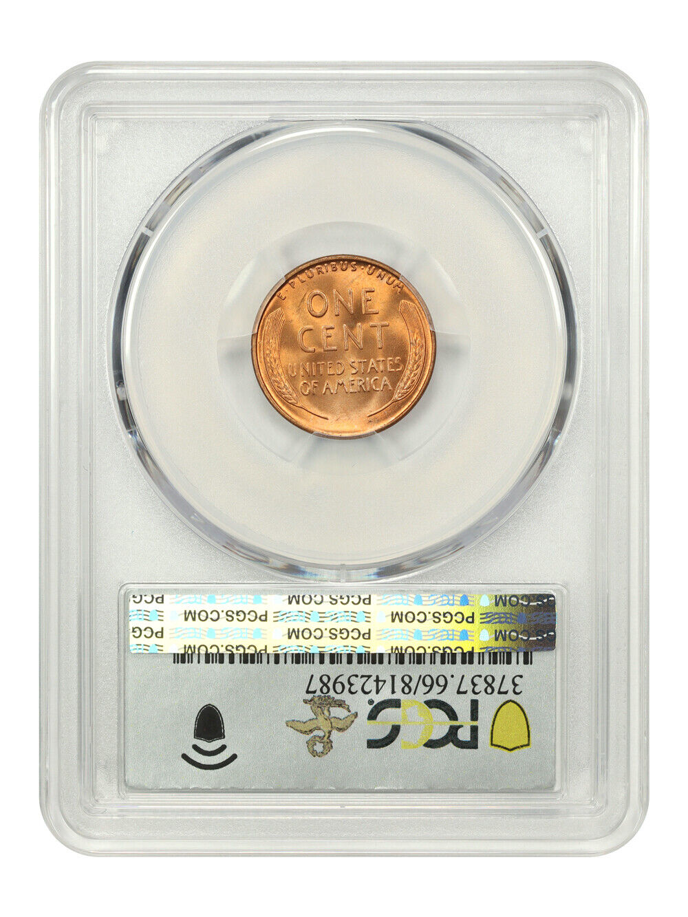 1944-D 1c PCGS MS66 RD (OMM, FS-512)  ex: D.L. Hansen