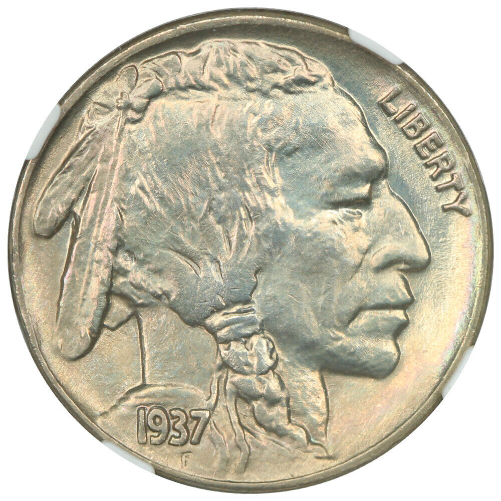 1937 5C NGC/CAC MS67+ - Buffalo Nickel