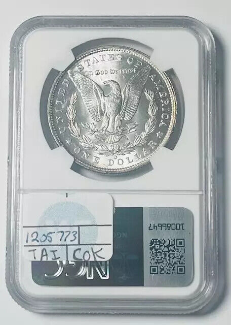 1889 O Morgan Silver Dollar NGC MS-62