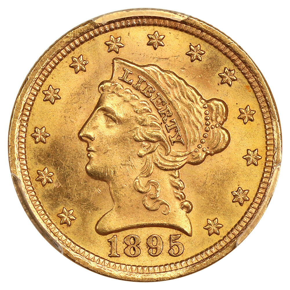 1895 $2.50 PCGS MS64 ex: D.L. Hansen