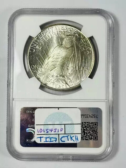 1927 S Peace Dollar NGC MS-65 Rare date in High grade!