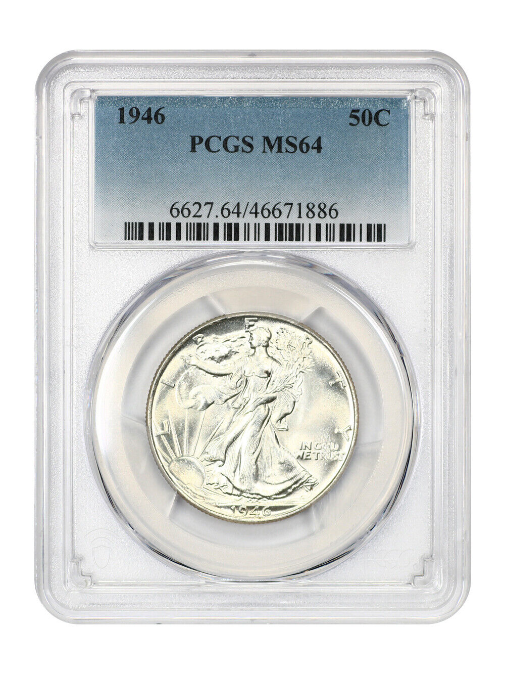 1946 50C PCGS MS64