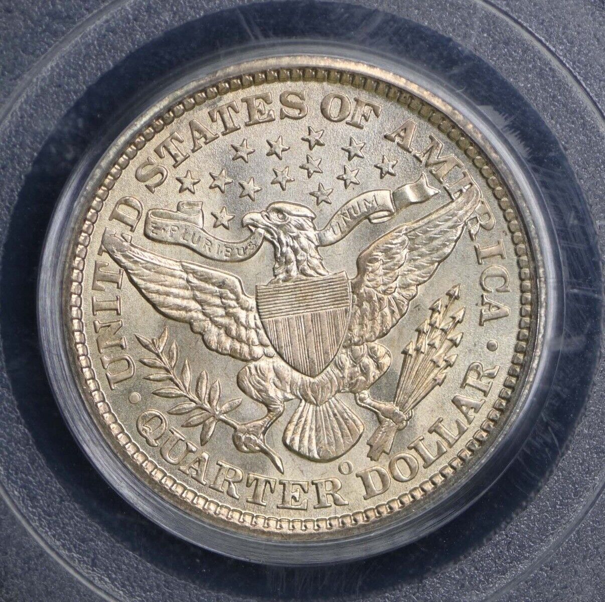 1896-O 25C Barber Quarter PCGS MS66 (CAC)