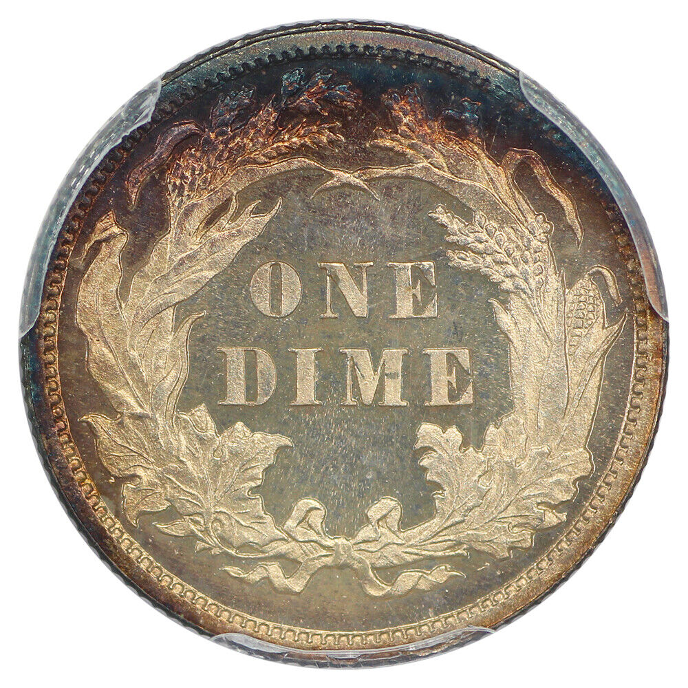 1886 10C PCGS PR67CAM ex: D.L. Hansen