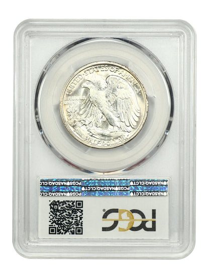 1943-S 50C PCGS MS64