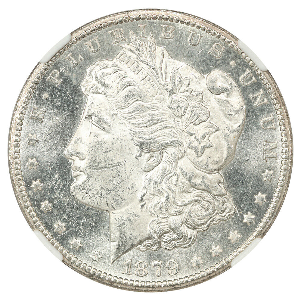 1879-CC $1 NGC MS62 - Morgan Dollar - Key Date from Carson City