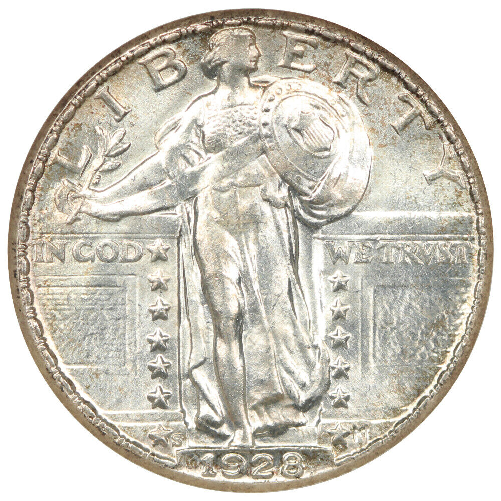 1928-S 25C NGC MS65 - Standing Liberty Quarter