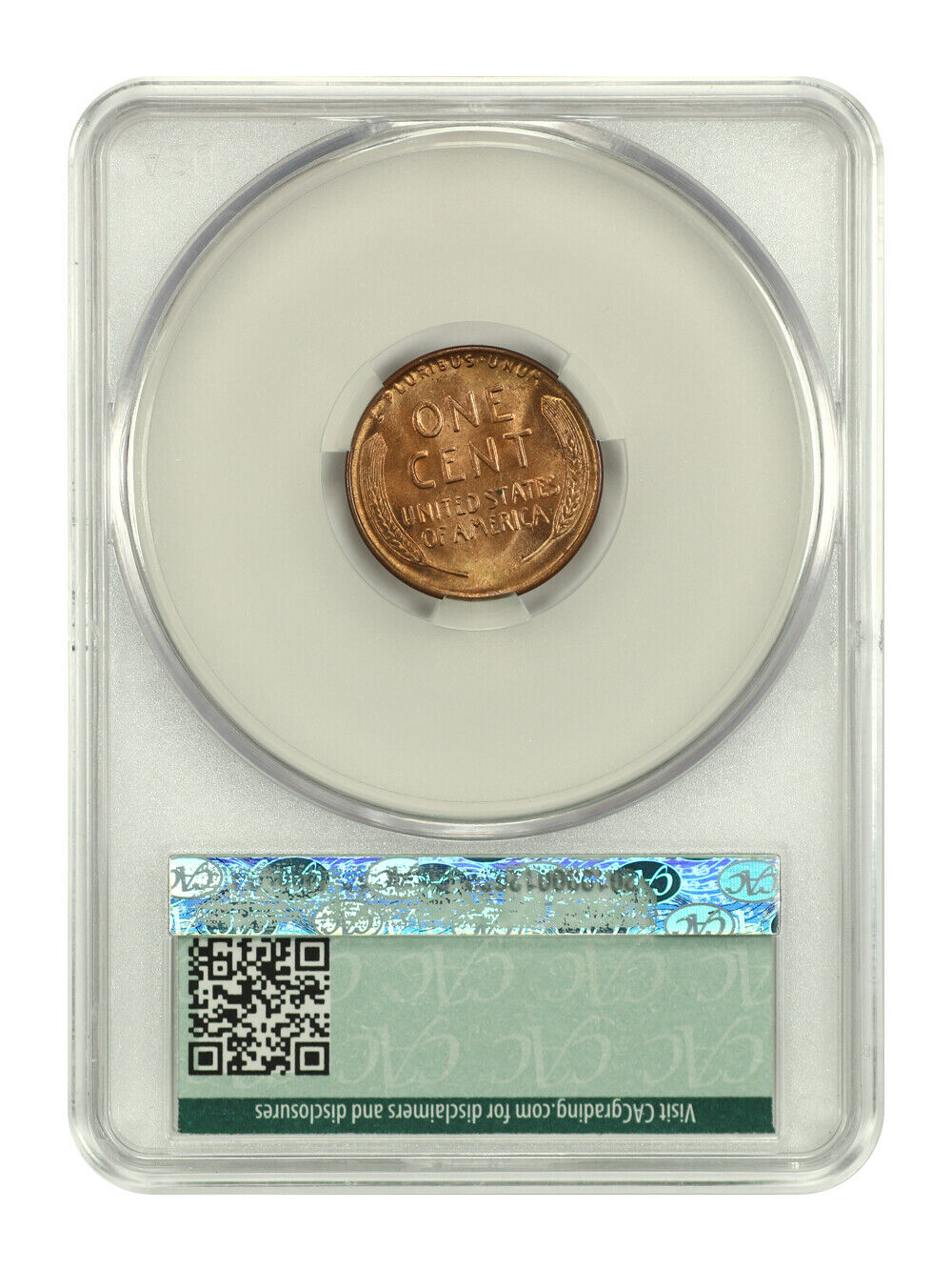 1932 1C CACG MS64RD - Lincoln Cent (Wheat Reverse)