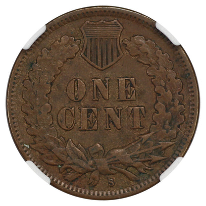 1908-S 1C NGC XF45 - Indian Cent - Popular Key Date