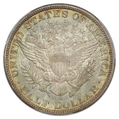 1902-O 50c PCGS/CAC MS64+ ex: D.L. Hansen