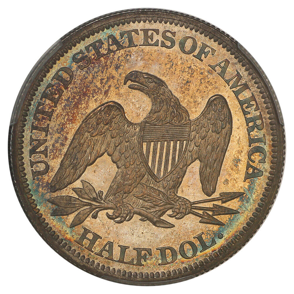 1863 50C PCGS PR66