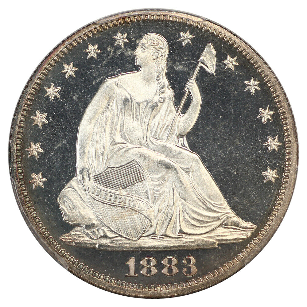 1883 50C PCGS PR66DCAM ex: D.L. Hansen