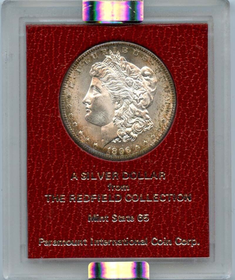 1896-S $1 Morgan Dollar Redfield Hoard NGC MS63