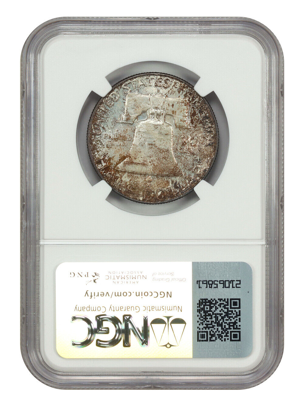 1960-D 50C NGC MS65 - Franklin Half Dollar