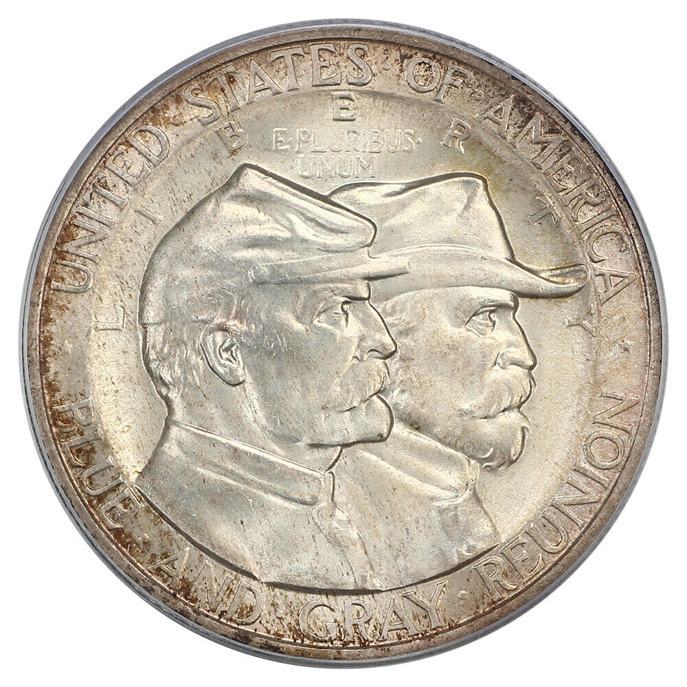 1936 50C Gettysburg PCGS/CAC MS66 - Classic Silver Commemorative