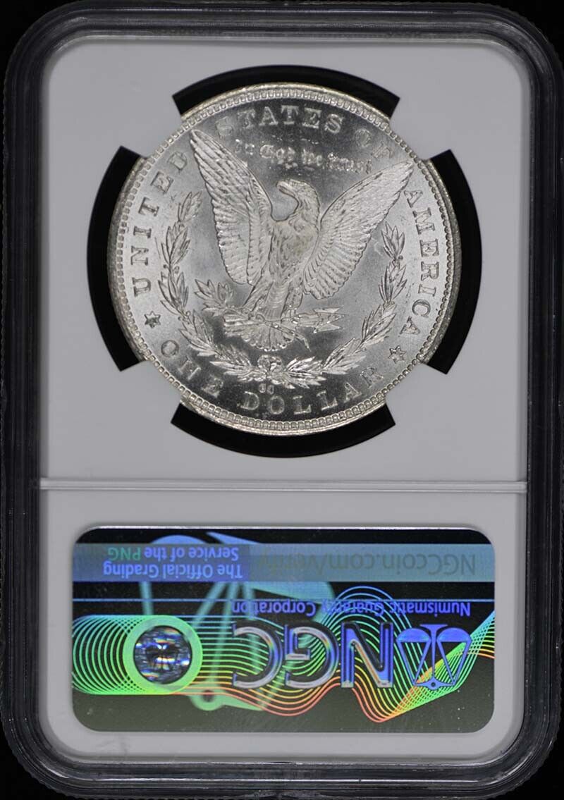 1882-CC Morgan Dollar S$1 NGC MS67+