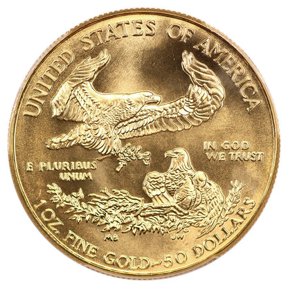 1994 $50 Gold Eagle PCGS MS70