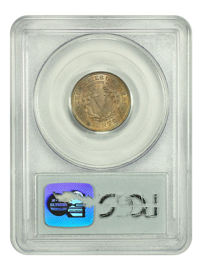 1907 5C PCGS MS64 - Liberty Nickel