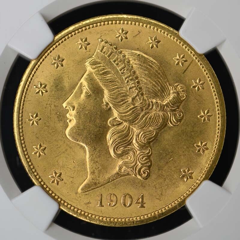 1904 Liberty Double Eagle $20 NGC MS65