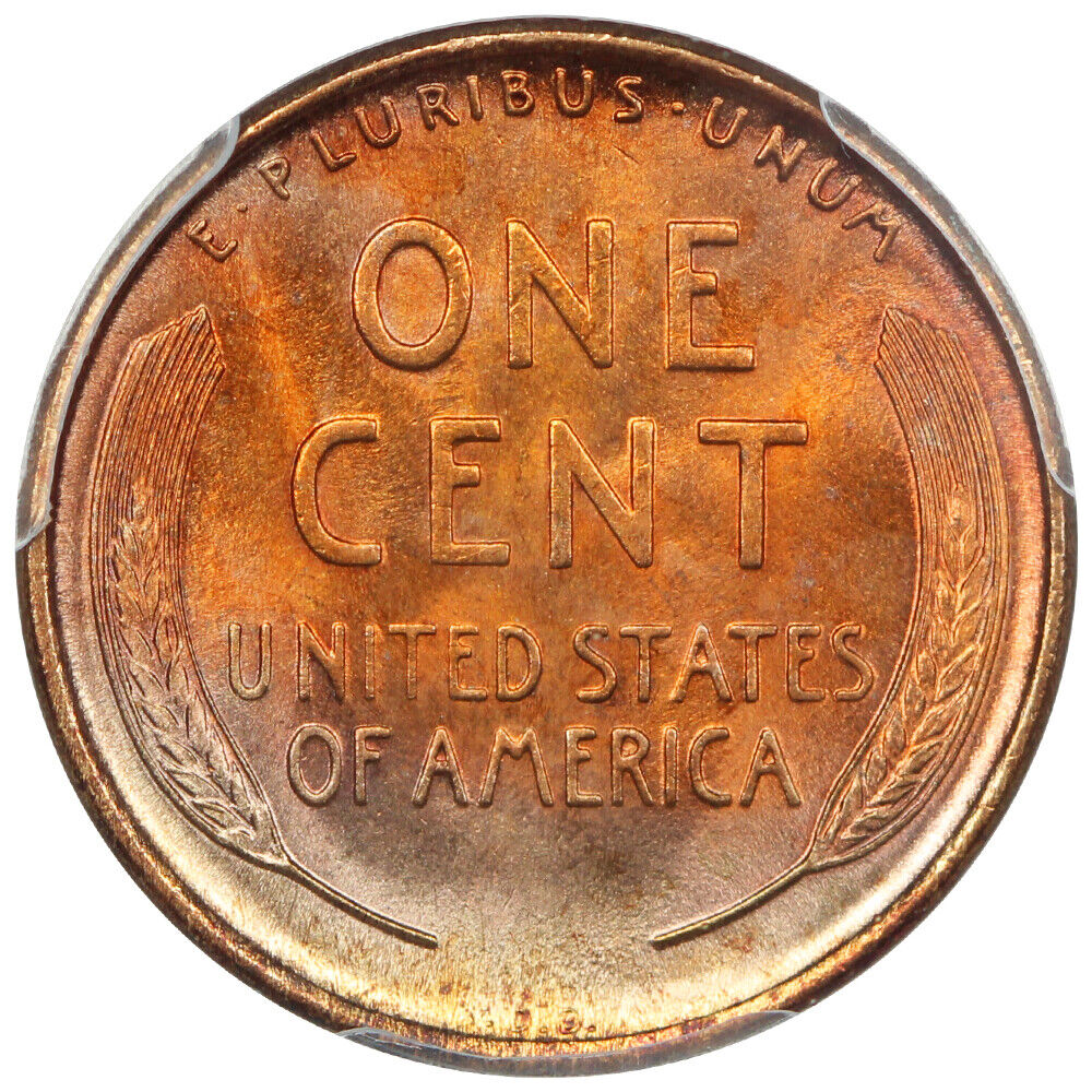 1909-S VDB 1C PCGS MS67RD - Lincoln Cent (Wheat Reverse) - Finest Known Key Date