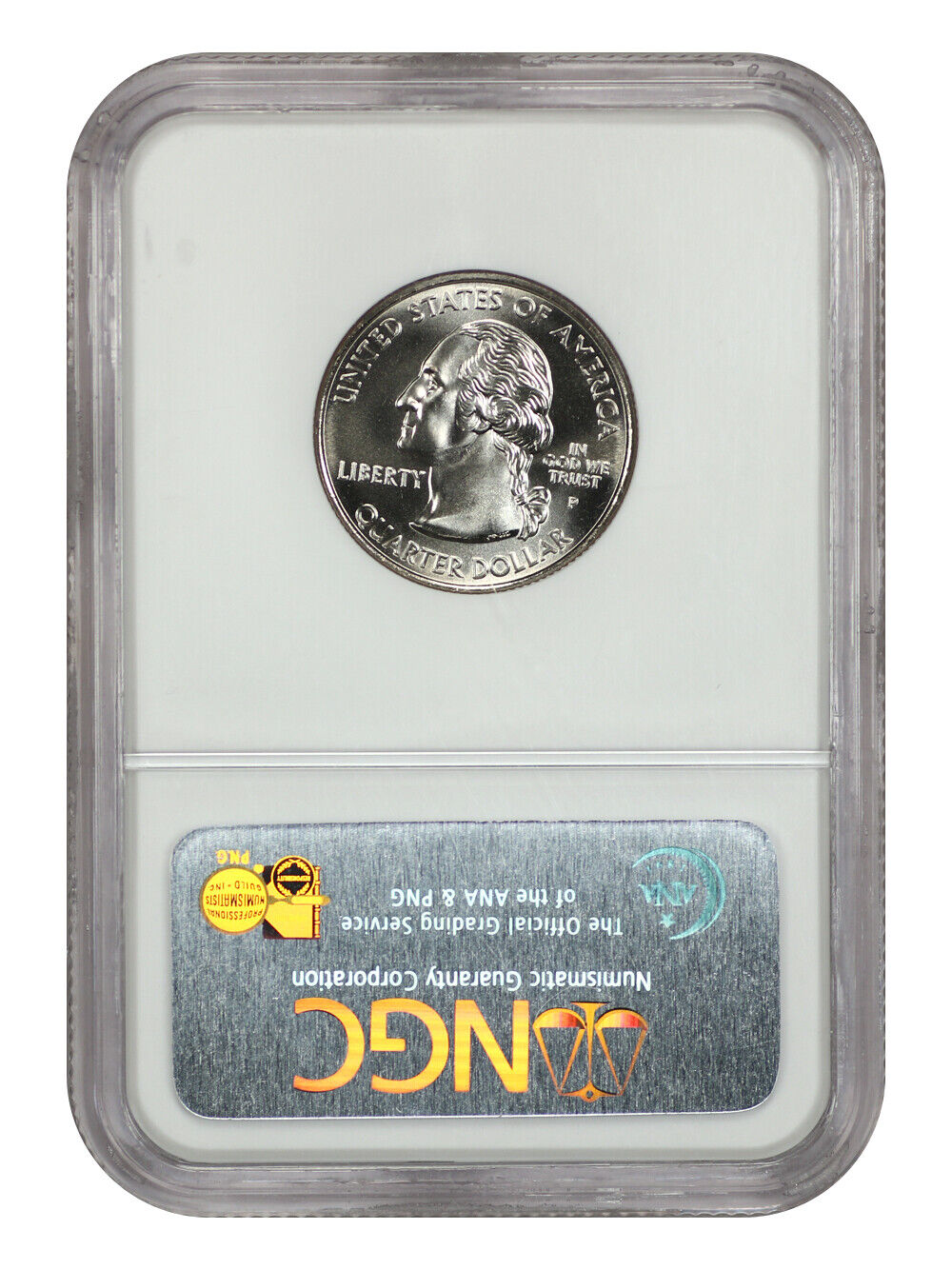 2005-P 25C West Virginia NGC SP69 (Satin Finish) - Washington 50 States Quarters