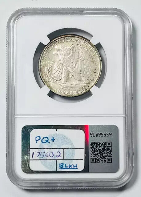 1941 Walking Liberty Half Dollar NGC PF-67 NO "AW" Proof