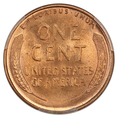 1939-D 1C PCGS MS67RD - Lincoln Cent (Wheat Reverse)