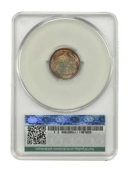 1897 10C CACG MS66+ ex: D.L. Hansen - Barber Dime