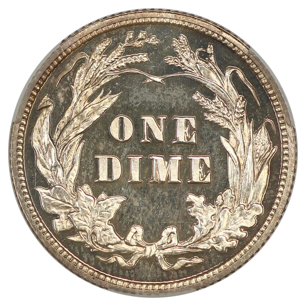 1906 10C CACG PR64CAM ex: D.L. Hansen - Barber Dime