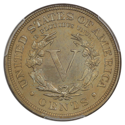 1889 5C PCGS MS67