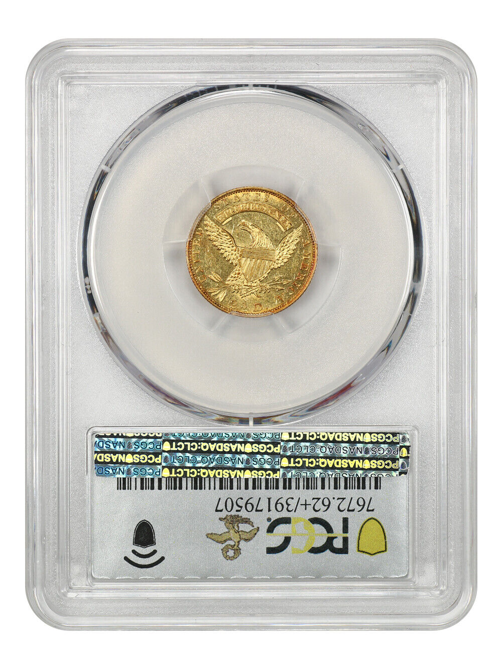 1832 $2.50 PCGS MS62+ ex: D.L. Hansen