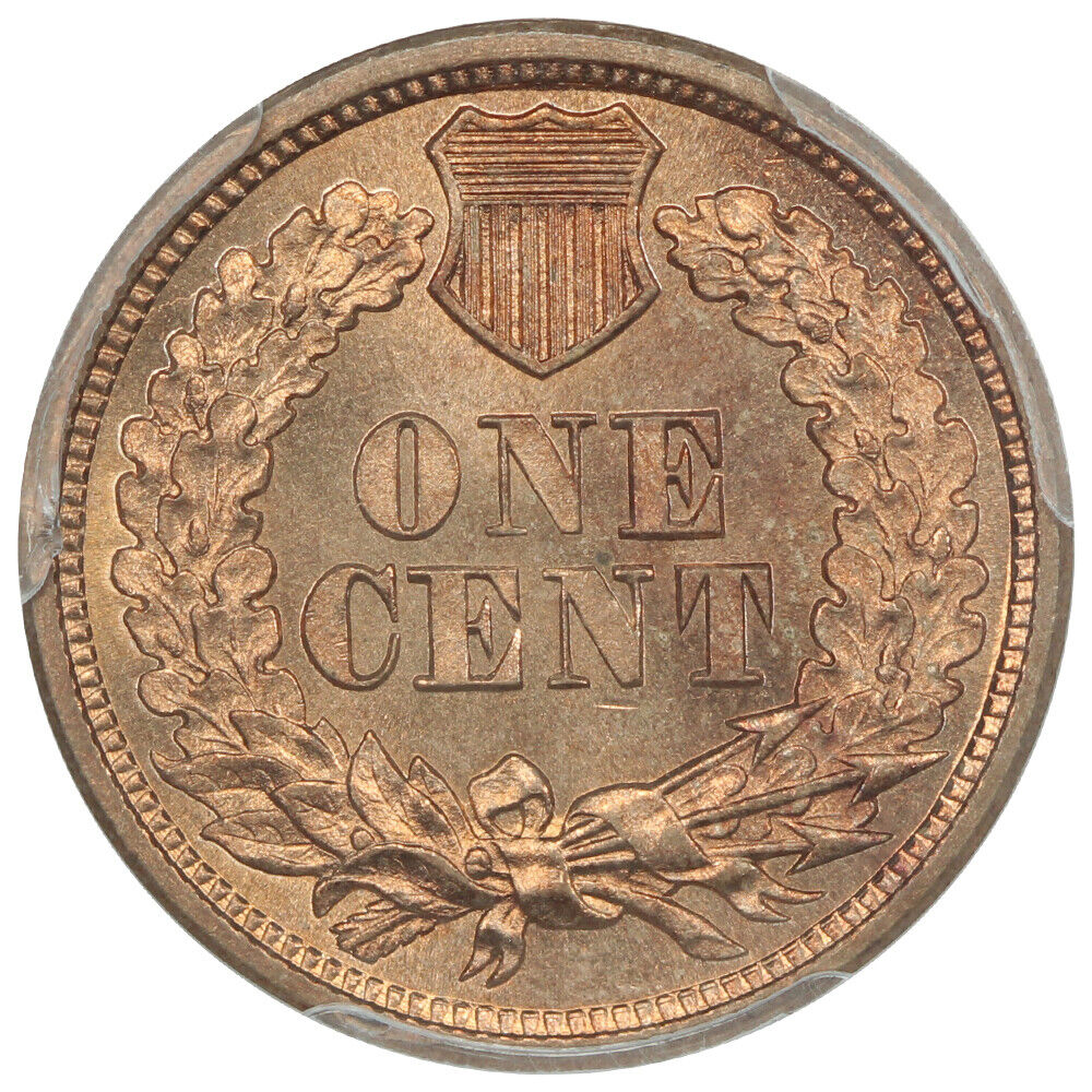 1862 1C PCGS MS65+ - Indian Cent - Popular Copper-Nickel Cent