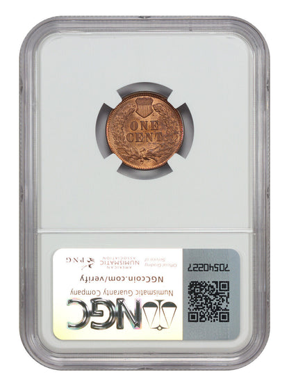 1901 1C NGC MS65RB - Indian Cent