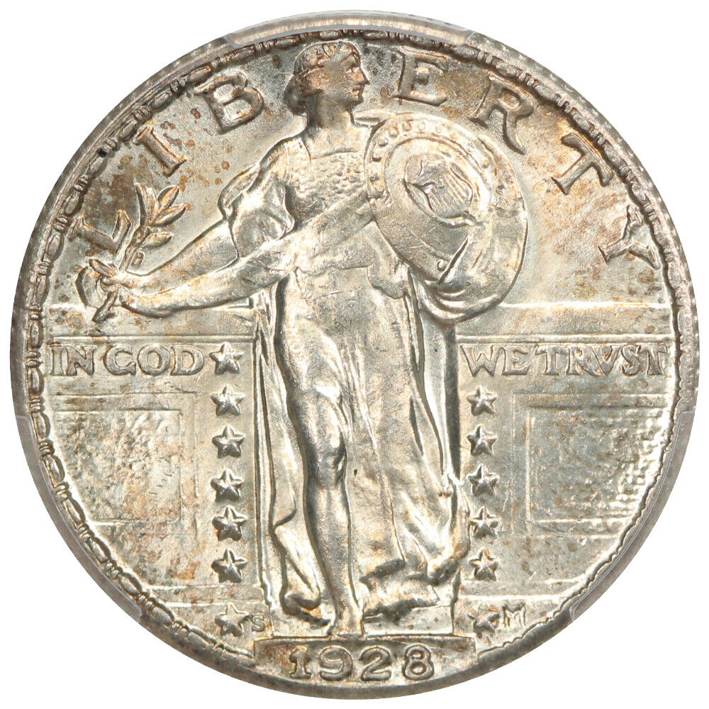 1928-S 25C PCGS MS65 - Standing Liberty Quarter