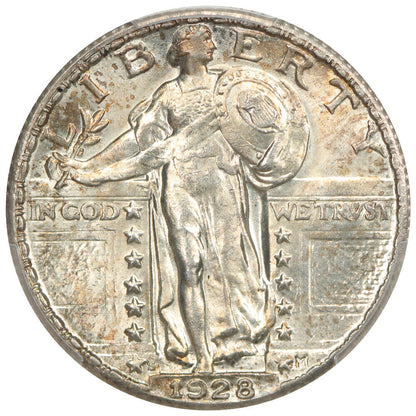 1928-S 25C PCGS MS65 - Standing Liberty Quarter