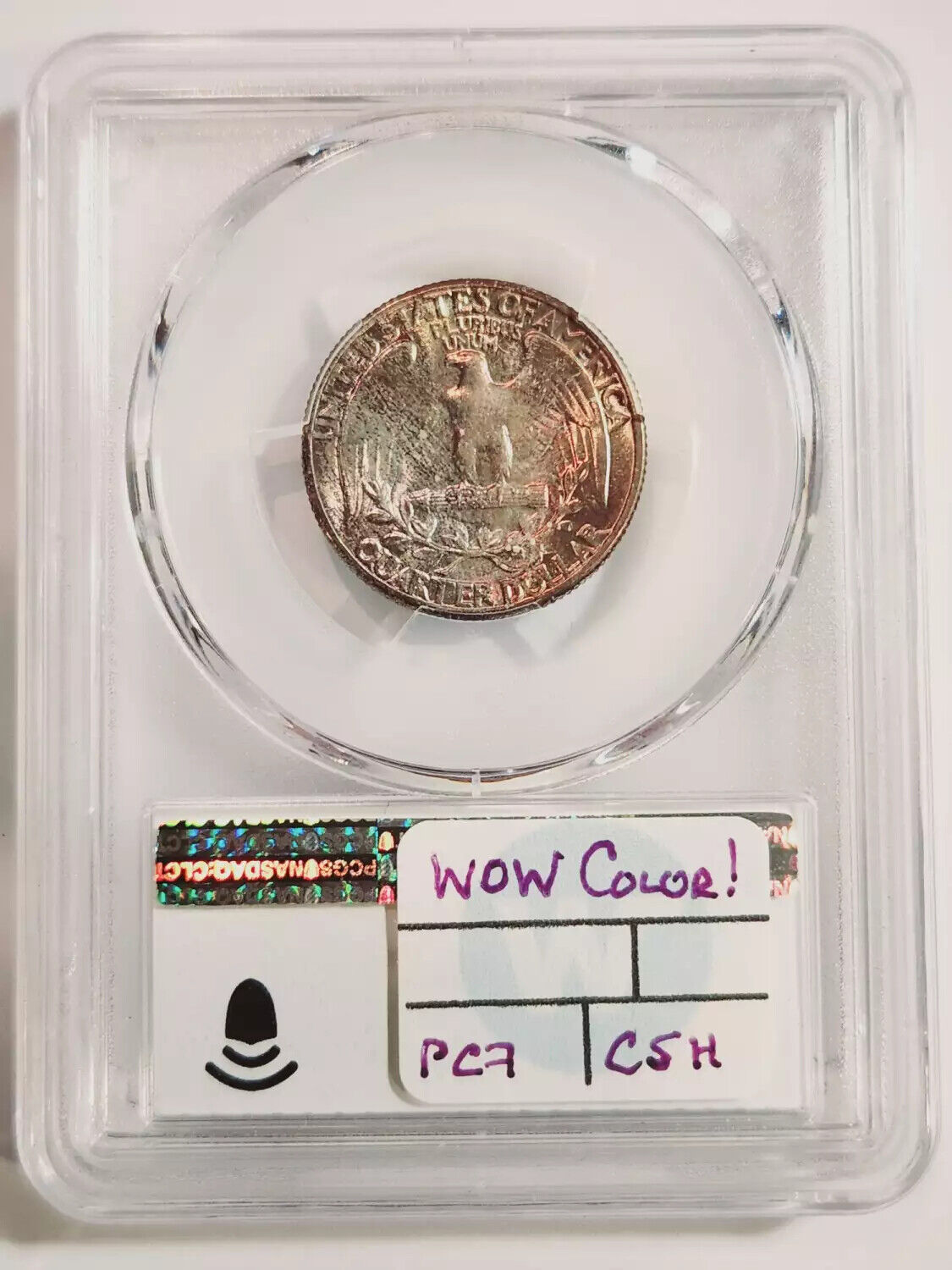 1940 P Washington Quarter PCGS MS-67 - WOW COLOR!