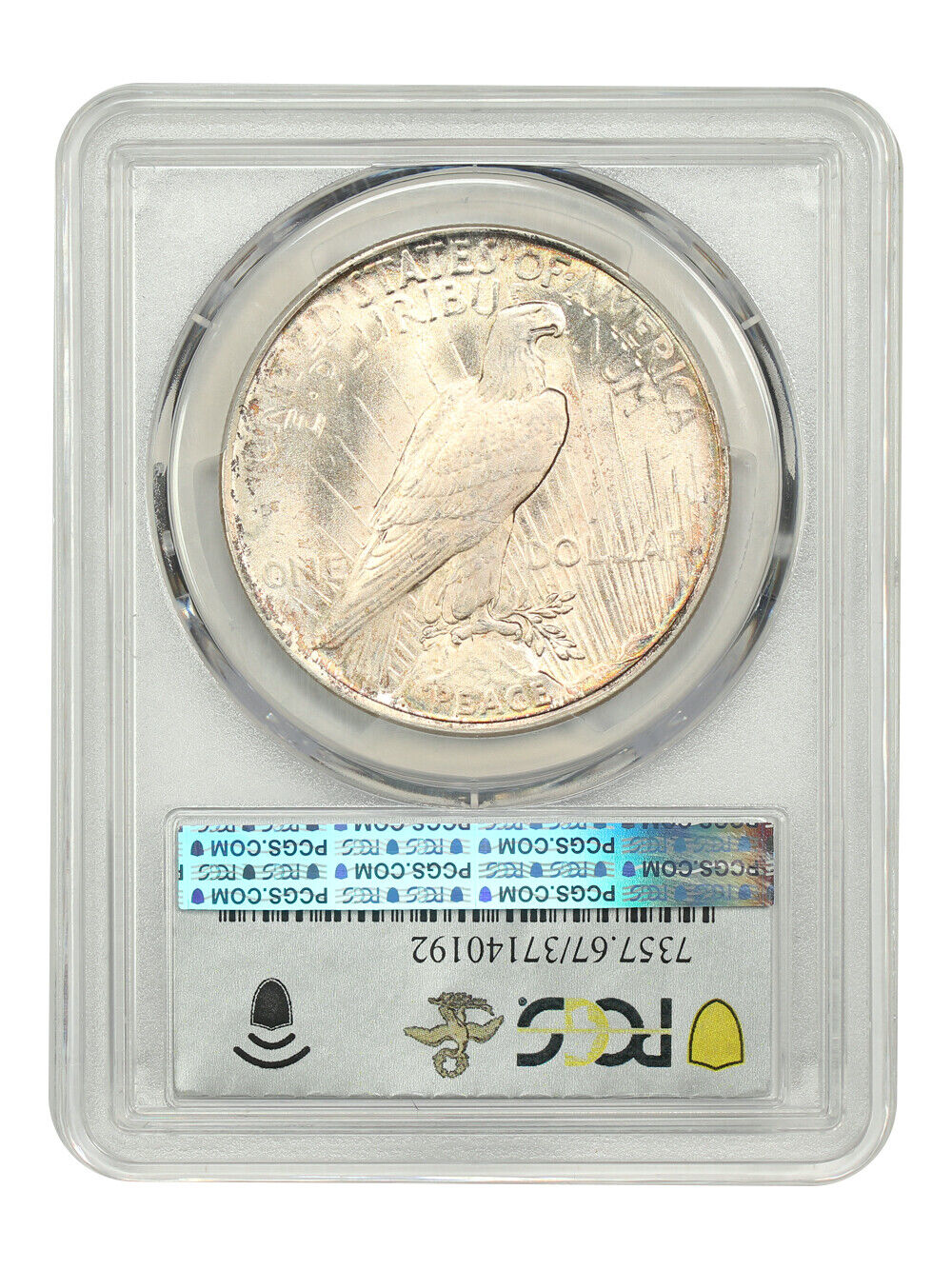 1922 $1 PCGS MS67