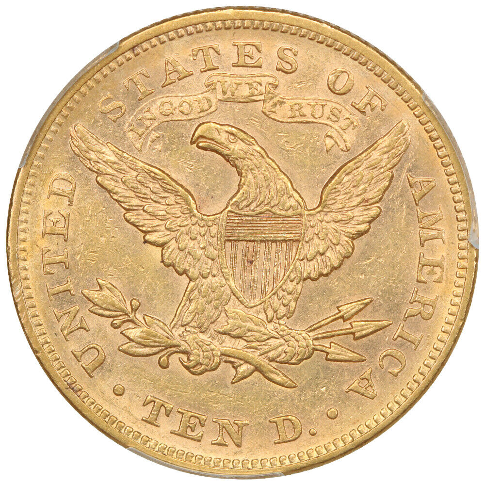 1868 $10 PCGS MS61 ex: D.L. Hansen - Liberty Head $10