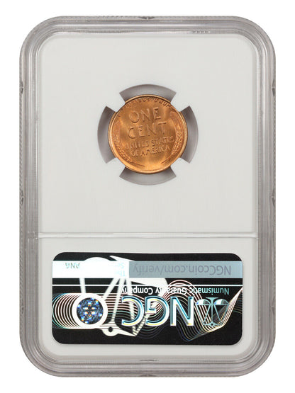 1947-S 1c NGC MS67 RD