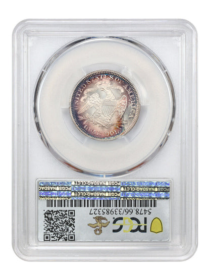 1871 25C PCGS MS66 ex: D.L. Hansen