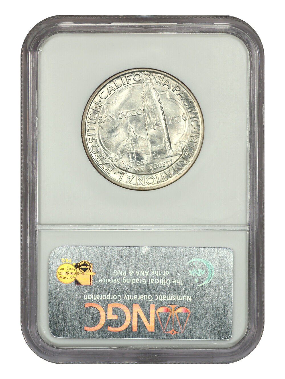 1936-D 50C San Diego NGC MS65 - Classic Silver Commemorative