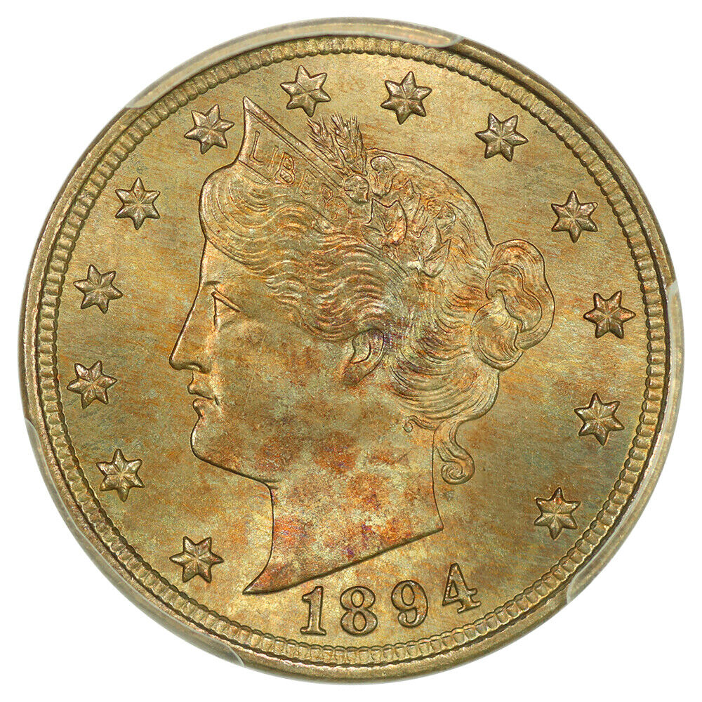 1894 5c PCGS MS66 ex: D.L. Hansen